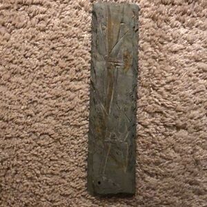 Unique Fossilized Stone Decor / Incense Burner